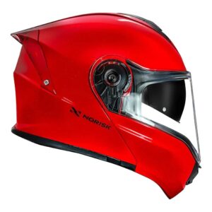 CAPACETE NORISK MOTION MONOCOLOR VERMELHO