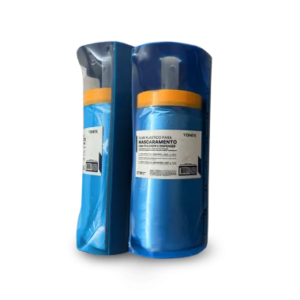 FILME PLÁSTICO PARA MASCARAMENTO C/ FITA CREPE E DISPENSER