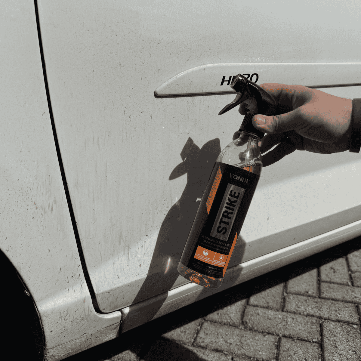 Kit Piche Cola AutoEsporte Strike Pulverizador Manual Pinceis Pano Microfibra - Imagem 5