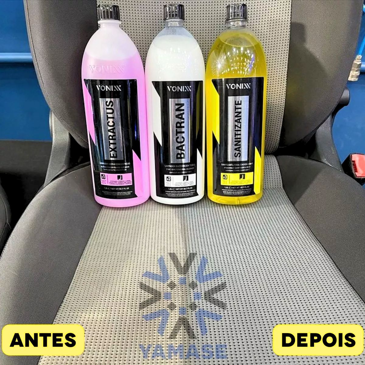 Kit Sistema VSC Extractus Bactran Sanitizante Finalizador 5L Limpeza Inteligente de Estofados - Imagem 2